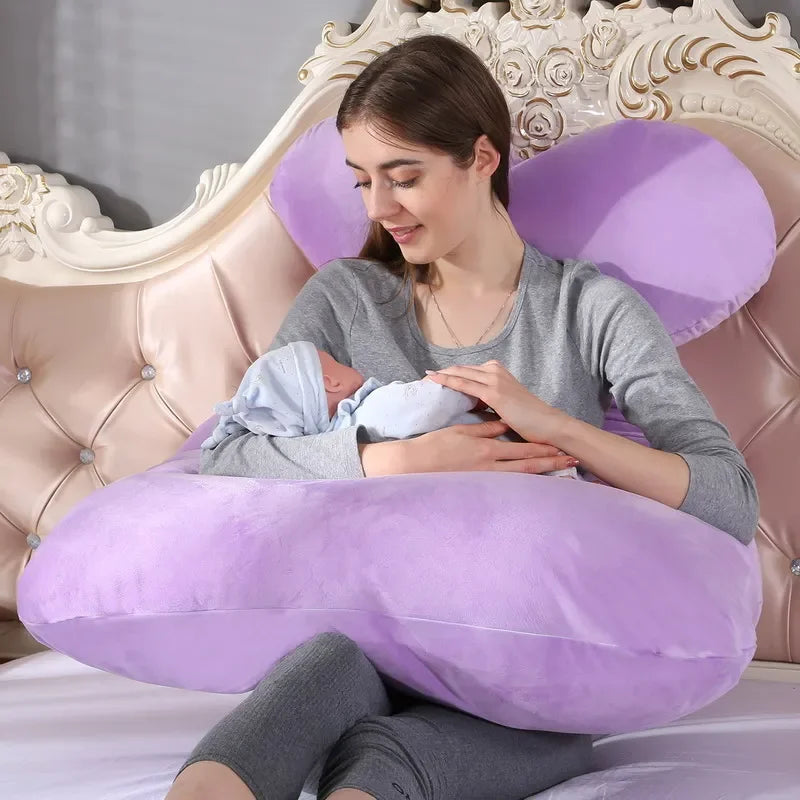 120X70Cm Pregnant Pillow for Pregnant Women Soft Cushions of Pregnancy Maternity Support Breastfeeding for Sleep Dropshipping